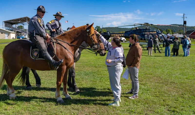 Sunny Day warmth: Annual Pennsylvania State troopers camp brings together special needs community and law enforcement agencies